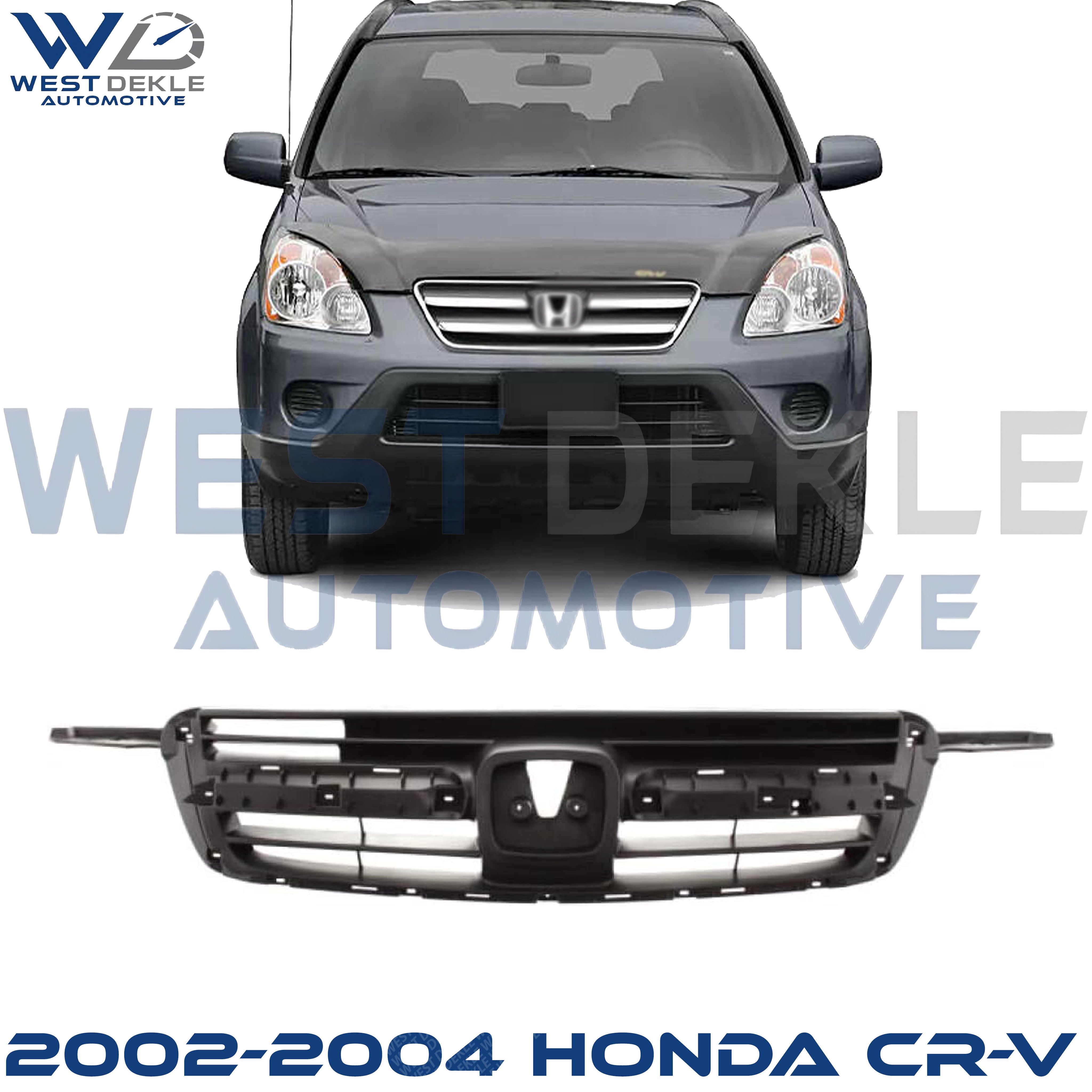 Honda CR-V Textured Gray Grille 2002-2004