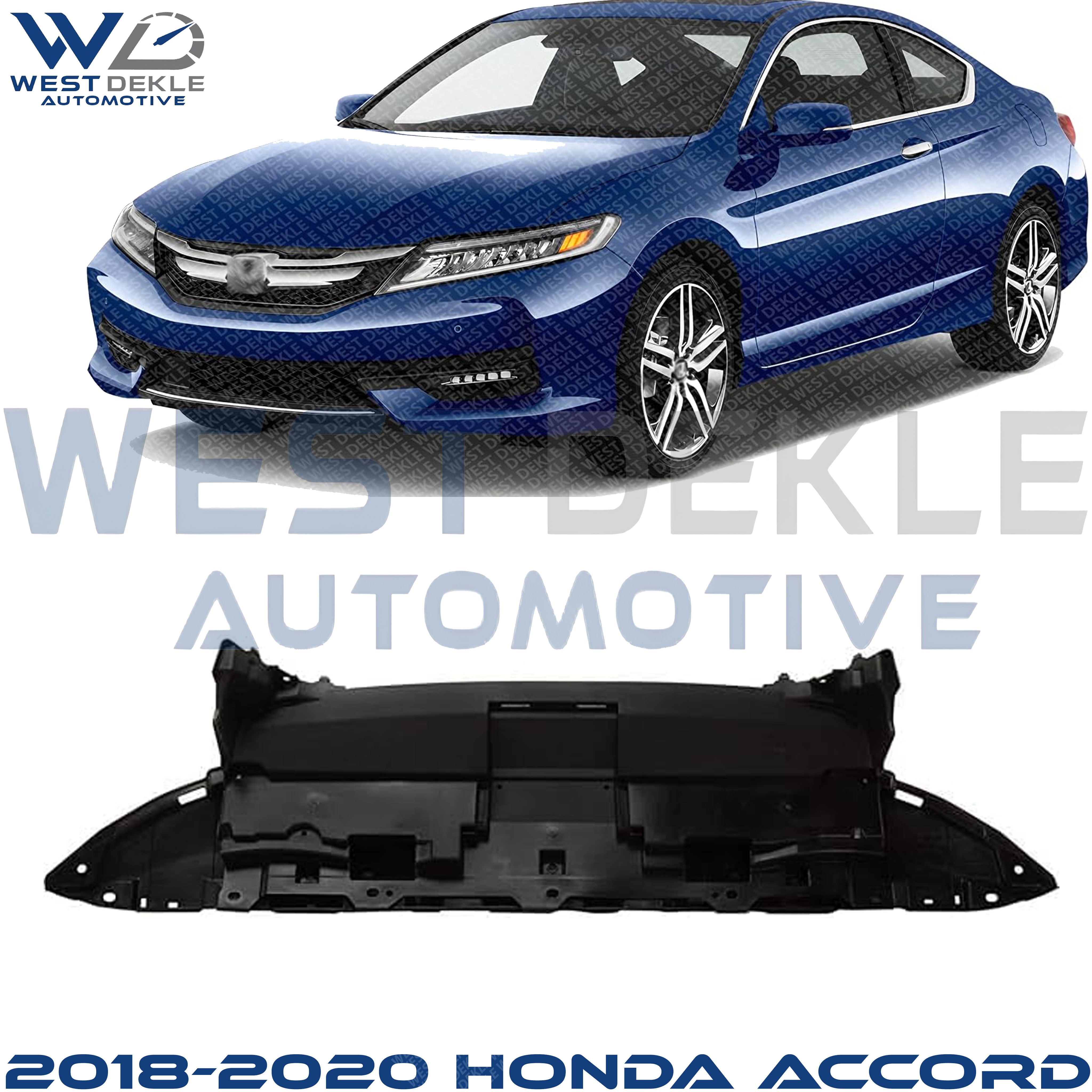 Front Engine Splash Shield For 2018-2020 Honda Accord