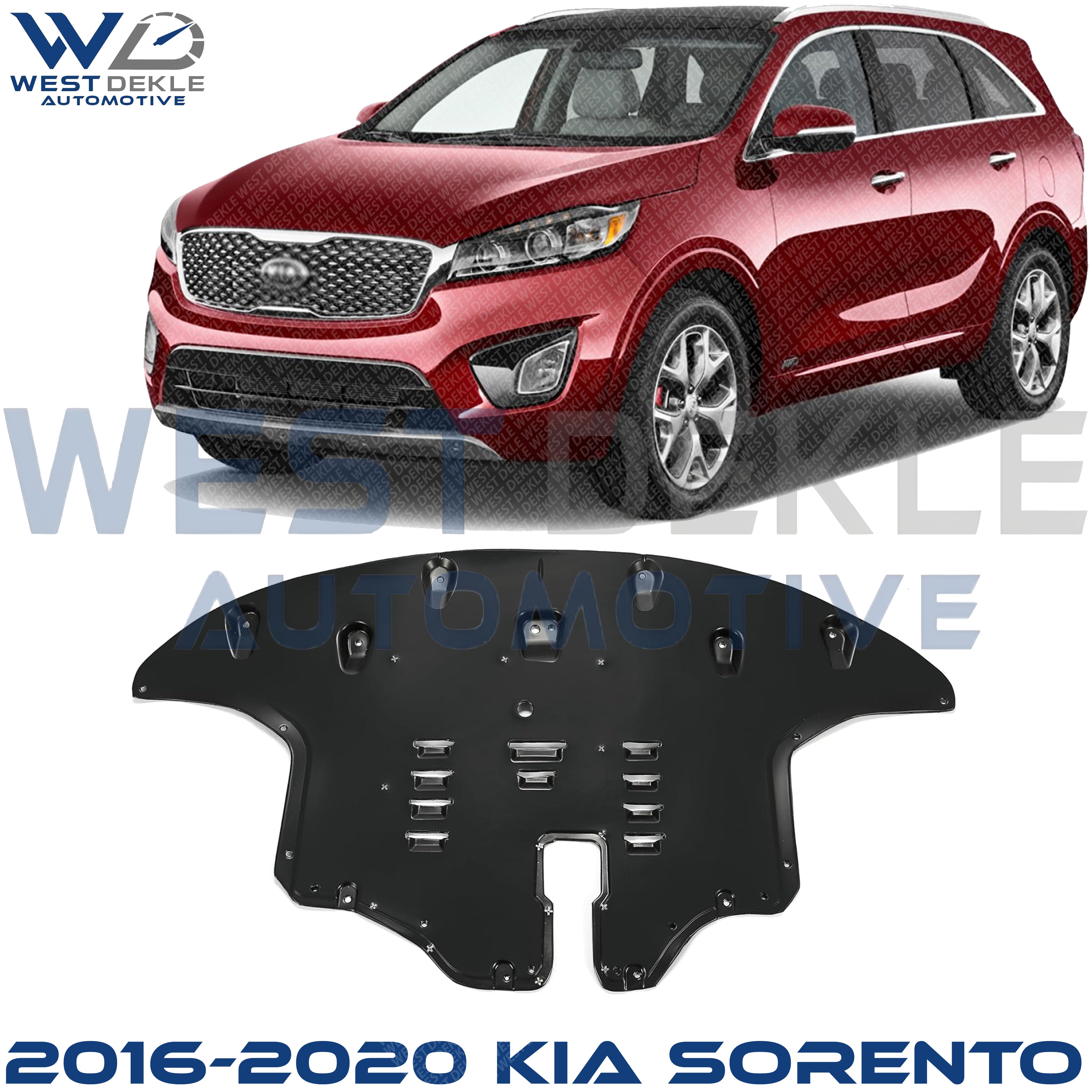 2016-2020 Kia Sorento Engine Splash Shield