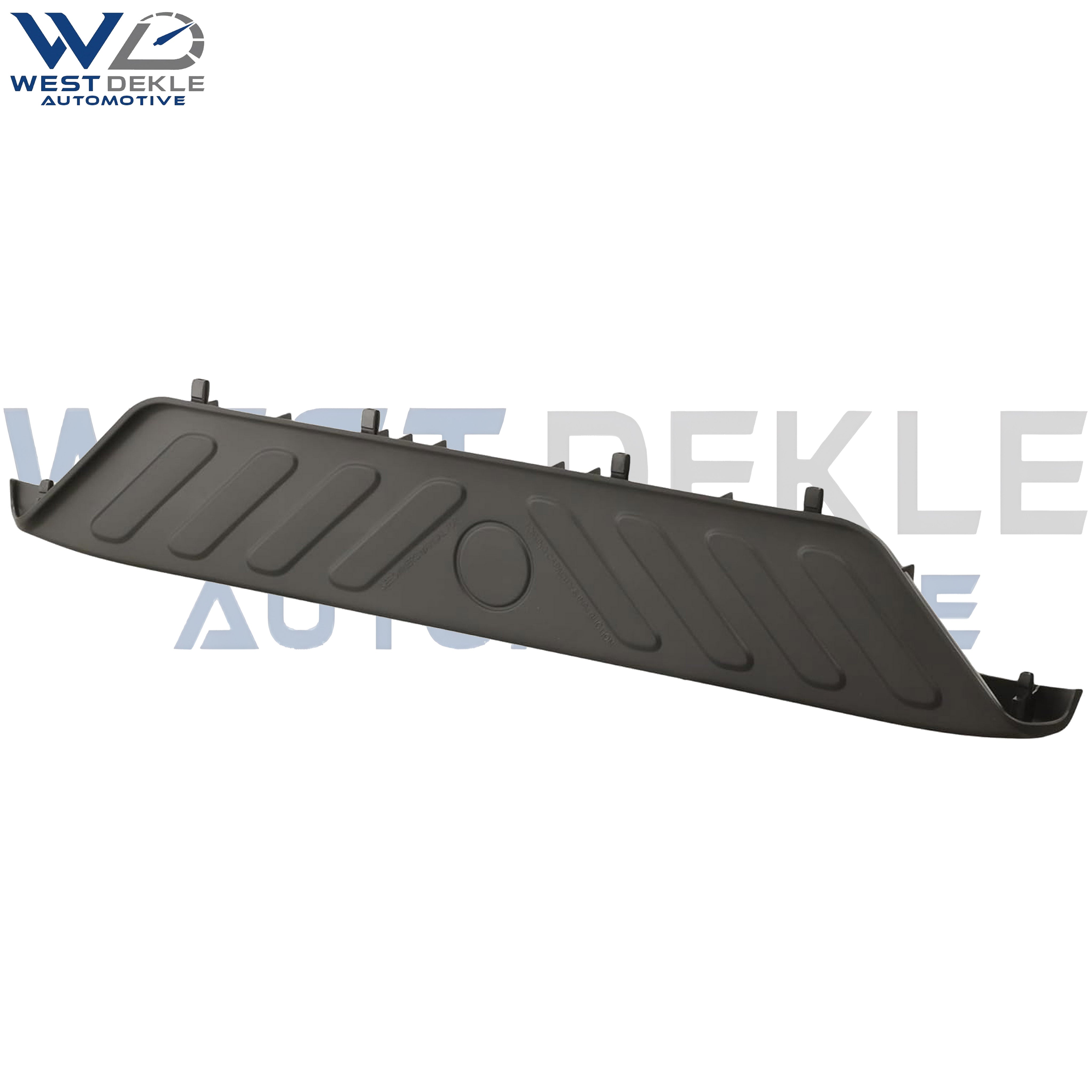 WEST DEKLE Automotive Rear Bumper Lower Step Pad Molding | Direct Replacement for 2005-2021 Nissan Frontier | NI1191101 85065EA600 | Plastic Rear Bumper Step Pad Cover