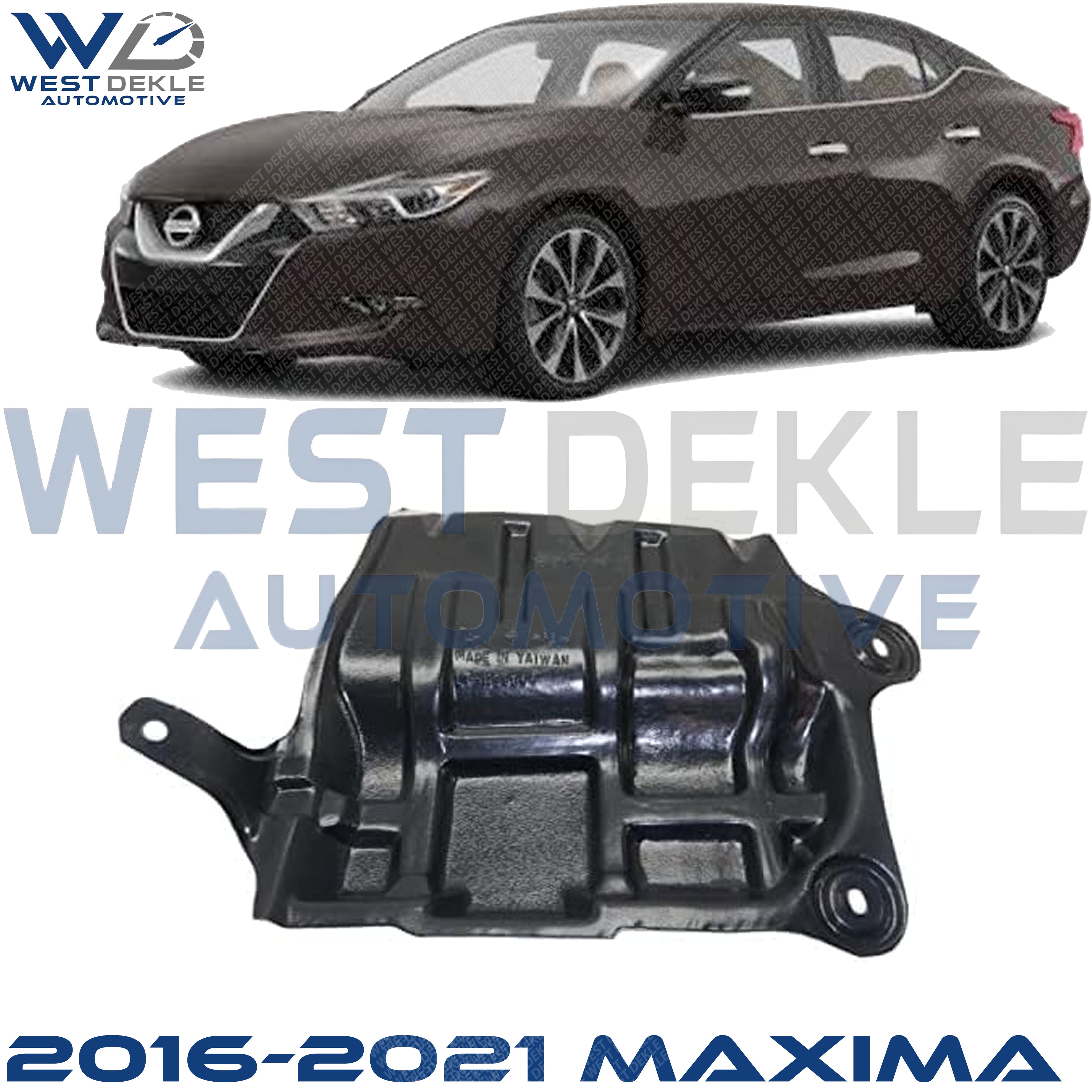 2016-2021 Maxima Passenger Engine Splash Shield