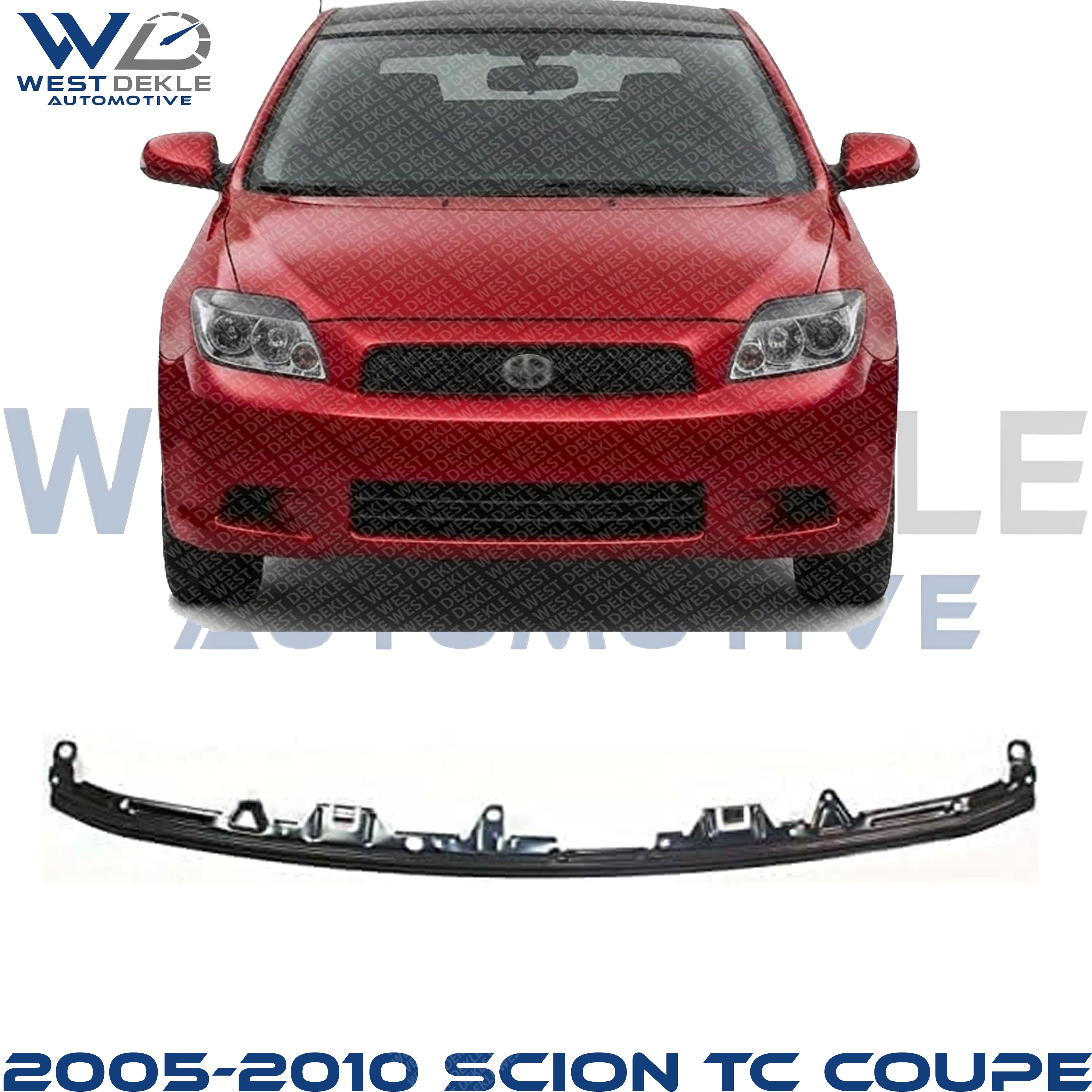 Front Bumper Retainer, 4 Cyl., 2.4L Engine For 2005-2010 Scion tC Coupe