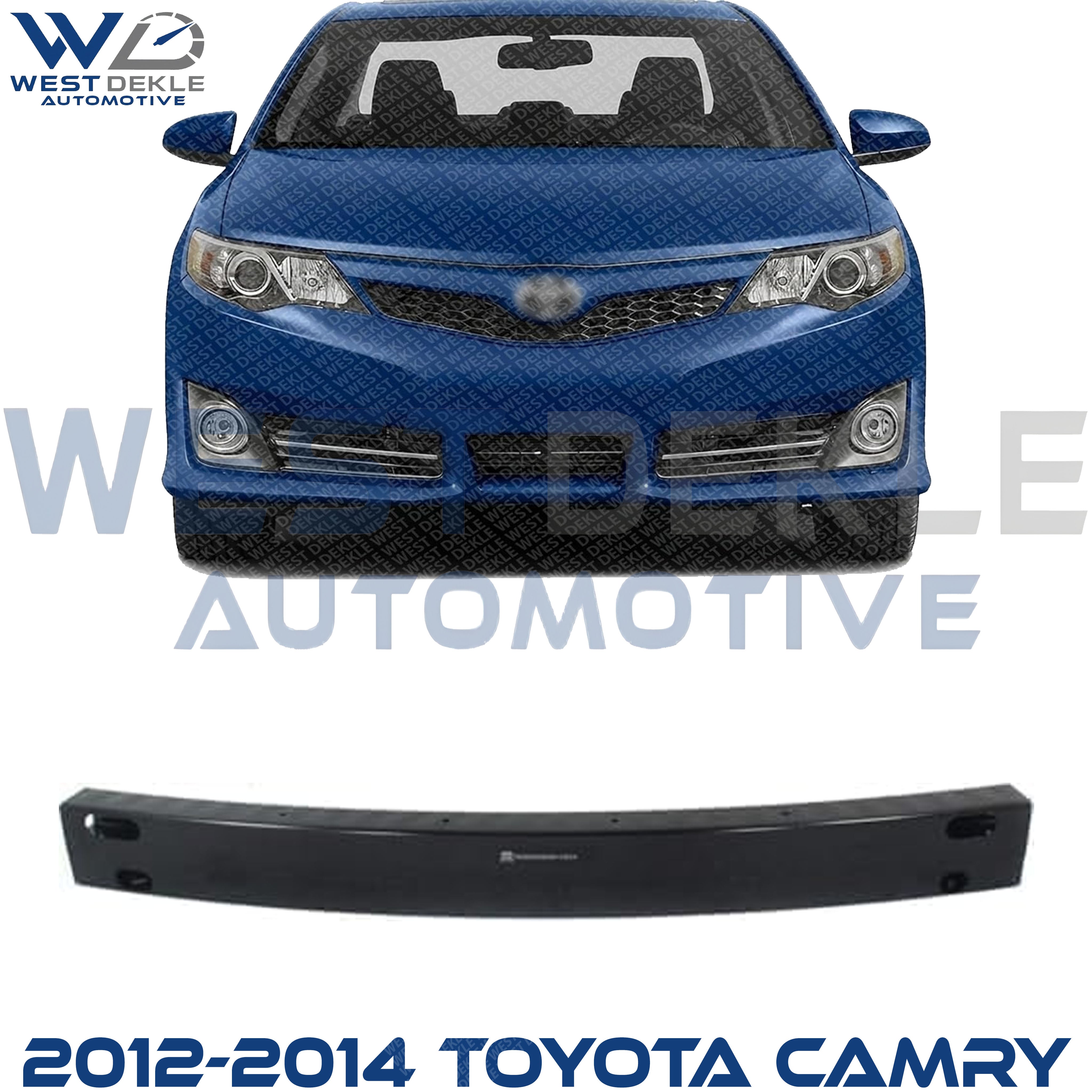 Front Bumper Reinforcement, Steel For 2012-2014 Toyota Camry