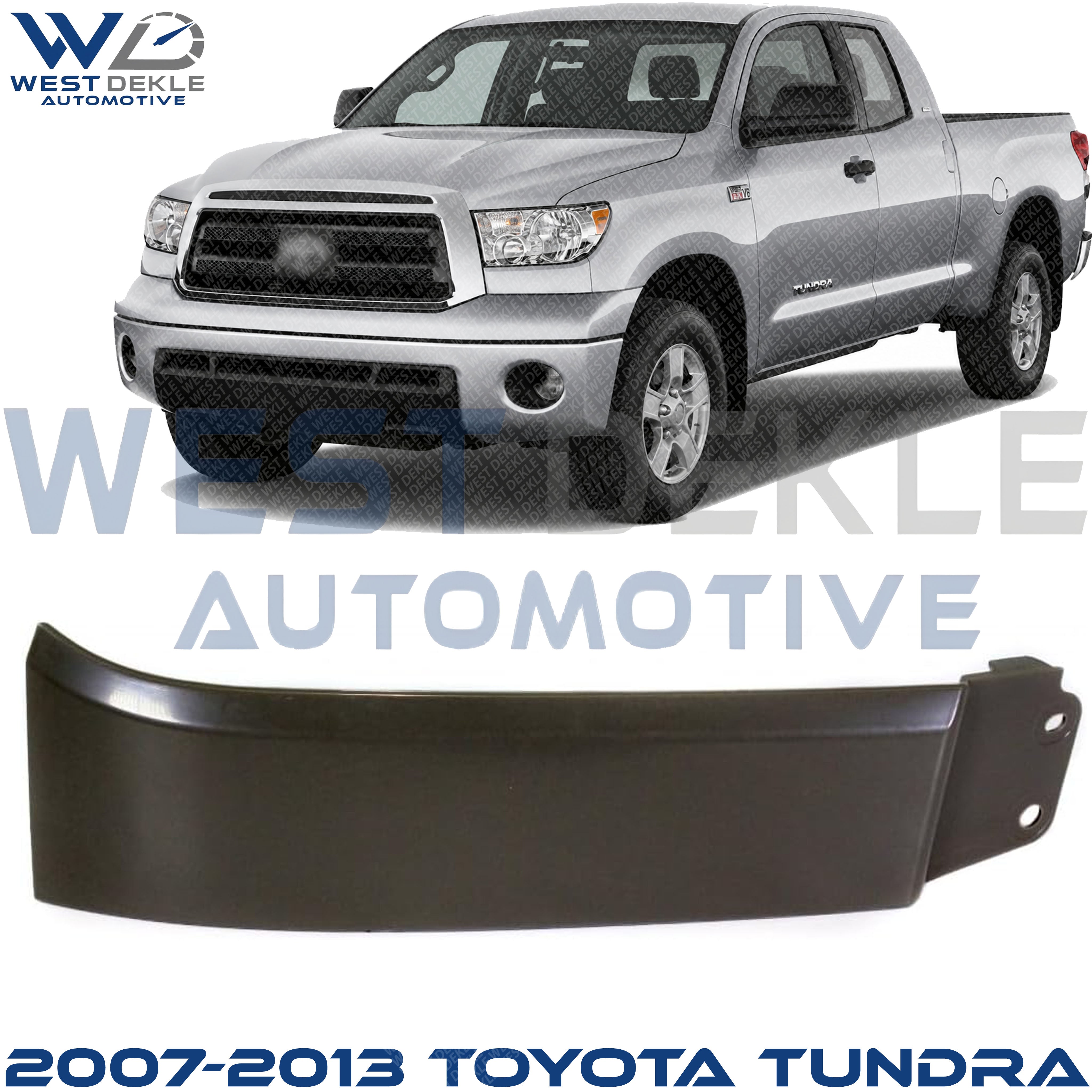Passenger Side Headlight Filler For 2007-2013 Toyota Tundra / 2008-2017 Sequoia