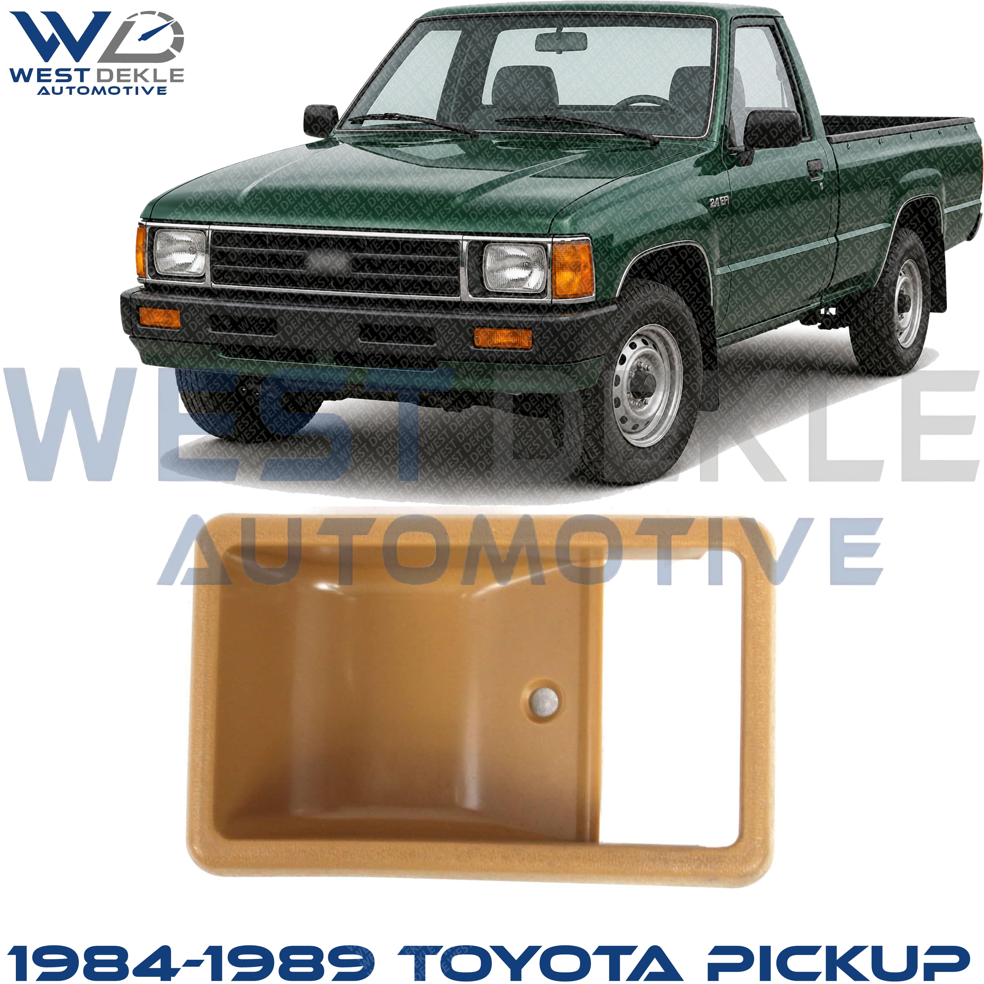 Door Handle Trim For 1984-1989 Toyota Pickup / 4Runner