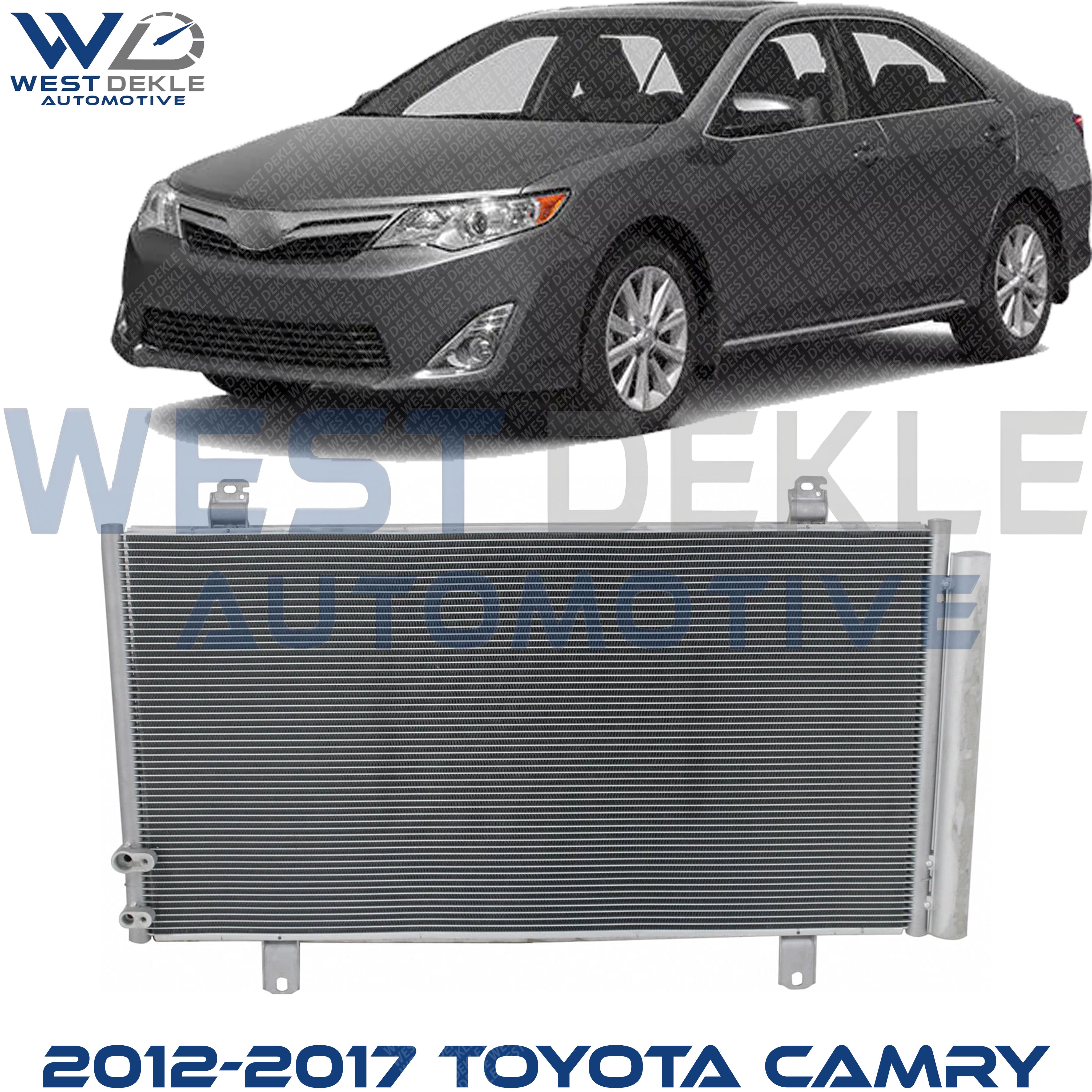A/C Condenser, 2.5/3.5L Engines, Except Hybrid Models For 2012-2017 Toyota Camry / 2013-2018 Toyota Avalon
