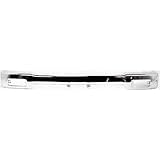 Front Bumper Face Bar Chrome + Lower Valance Panel Primed Steel for 1992-1995 Toyota Pickup