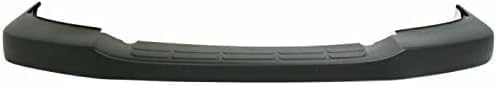 4-Piece Front Bumper Kit: Bumper Steel, Textured Upper Cover & Bracket (Left & Right) for 2003-2014 GMC Savana 1500, 2003-2023 Savana 2500 & More