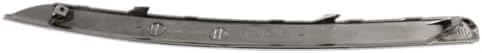 Set of 2 Front Bumper Trim Chrome Plastic Left Driver & Right Passenger Side for 2011-2016 Kia Sportage