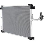 Front A/C Condenser Aluminum Core for 2008-2012 Infiniti EX35, 2013 EX37 & More