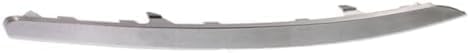 Set of 2 Front Bumper Trim Chrome Plastic Left Driver & Right Passenger Side for 2011-2016 Kia Sportage