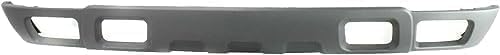 10-Piece Front Bumper Kit: Chrome Bumper, Grille Mesh with Chrome Center Bar, Upper Cover, Textured Valance & Bracket for 2002-2006 Chevrolet Avalanche 1500, 2003-2007 Silverado 1500 & More