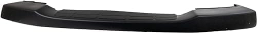 Front, Upper Bumper Cover, Textured, Without Parking Aid Sensor Holes, Without Fog Light Holes For 2003-2014 Chevy Express 1500 & 2003-2023 2500 3500 GMC Savana