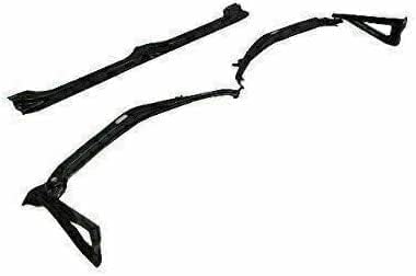 5-Piece Front Bumper Kit: Bumper Center, Stay & Outer Brackets (Left & Right) for 2005-2011 Toyota Tacoma
