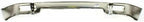 4-Piece Front Bumper Kit: Chrome Bumper Steel, Primed Lower Valance Panel & Signal Lights (Left & Right) for 1996-1998 Toyota 4Runner