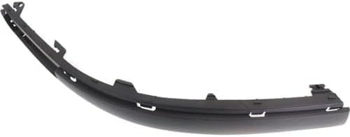 Front, Passenger Side Bumper Trim, Black, Main Bumper Molding For 2001-2005 Volkswagen Passat