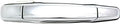 Rear Exterior Door Handle Chrome Right Passenger Side, without Key Hole for 2007-2013 Cadillac Escalade, 2007-2013 GMC Sierra 1500 & More
