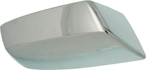 Set of 2 Front Mirror Cover Chrome Right & Left Side for 2014-2019 Chevrolet Silverado 1500, 2014-2019 GMC Sierra 1500 & More