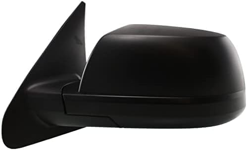 Driver and Passenger Side Mirror, Manual Adjust, Non-Heated, Manual Folding, Textured Black, No Signal Light, No Memory, No Puddle Light, No Auto-Dim, No Blind Spot Feature For 2007-2013 Toyota Tundra