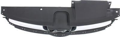 Front Grille Assembly Gray Shell and Insert with Chrome Molding for 2011-2013 Hyundai Elantra