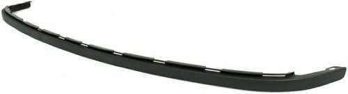 2-Piece Front Bumper Cover Kit: Bumper Cover without Fog Light Holes & Textured Lower Valance Air Deflector Extension for 2003-2007 GMC Sierra 1500, 2003-2007 Sierra 2500 HD & More
