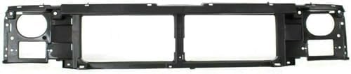 4-Piece Front Grille Kit: Header Panel, Grille & Primed Bezels (Left & Right) for 1992-1997 Ford F-250, 1992-1997 F-350 & More