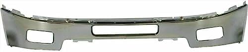 4-Piece Front Bumper Kit: Bumper, Chrome Upper Cover, Lower Valance Air Deflector & Textured Extension for 2011-2014 Chevrolet Silverado 2500 HD & 2011-2014 Silverado 3500 HD