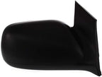 Set of 2 Front Mirror Manual Adjust Non-folding & Heated Textured Plastic Right Passenger & Left Driver Side for 2006-2011 Honda Civic