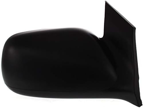 Set of 2 Front Mirror Manual Adjust Non-folding & Heated Textured Plastic Right Passenger & Left Driver Side for 2006-2011 Honda Civic