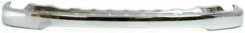 7-Piece Front Bumper Kit: Chrome Bumper Steel, Primed Lower Valance Panel, Reinforcement, Signal Lights & Brackets (Left & Right) for 2001-2004 Toyota Tacoma