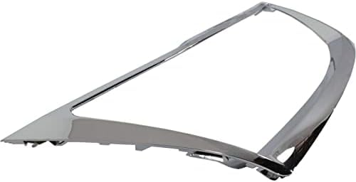 Front Center Main Grille Trim Molding Chrome, Base Model for 2010-2012 Lexus ES350