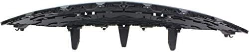 Front Bumper Lower Grille Primed with Chrome Trim Plastic for 2010-2012 Mazda CX-9