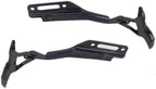 Set of 2 Front Hood Hinge Assembly Steel Left Driver & Right Passenger Side for 2014-2017 Honda Odyssey
