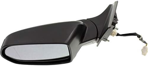 Front Power Mirror Manual Folding Non-heated Textured without Signal Light Left Driver Side for 2012-2016 Honda CR-V