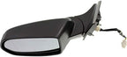 Front Power Mirror Manual Folding Non-heated Textured without Signal Light Left Driver Side for 2012-2016 Honda CR-V