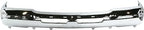 10-Piece Front Bumper Kit: Chrome Bumper, Grille Mesh with Chrome Center Bar, Upper Cover, Textured Valance & Bracket for 2002-2006 Chevrolet Avalanche 1500, 2003-2007 Silverado 1500 & More
