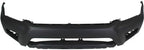 4-Piece Front Bumper Cover Kit: Bumper Cover, Lower Grille & Textured End Caps with Wheel Opening Flares (Left & Right) for 2012-2015 Toyota Tacoma