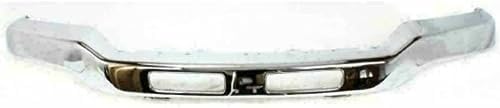 3-Piece Front Bumper Kit: Chrome Bumper Steel with Brackets, Lower Valance & Extension Textured+ Fog Lamps (Left & Right) for 2007-2013 GMC Sierra 1500