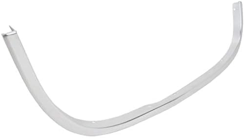 WEST DEKLE Automotive SET OF 4 FRONT FENDER MOLDING TRIM CHROME RIGHT PASSENGER & LEFT DRIVER SIDE DIRECT REPLACEMENT COMPATIBLE WITH 1988-2000 CHEVROLET / GMC C/K SERIES FULL SIZE GM1291108 GM1290108 15546444 15546443