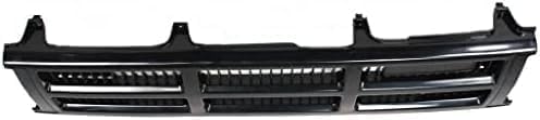 Front Grille Assembly Primed Shell and Insert Plastic for 1984-1986 Toyota Pickup & 1984-1986 4Runner
