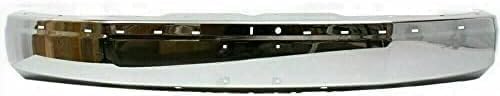 4-Piece Front Bumper Kit: Bumper Steel, Textured Upper Cover & Bracket (Left & Right) for 2003-2014 GMC Savana 1500, 2003-2023 Savana 2500 & More