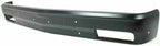 2-Piece Front Bumper Kit: Bumper & Primed Lower Valance Air Deflector for 1982-1990 Chevrolet S10 & 1982-1990 GMC S15