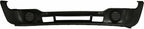 2-Piece Front Bumper Cover Kit: Bumper Cover without Fog Light Holes & Textured Lower Valance Air Deflector Extension for 2003-2007 GMC Sierra 1500, 2003-2007 Sierra 2500 HD & More