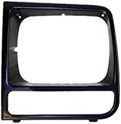 9-Piece Front Grille Kit: Primed Grille Shell and Insert Plastic, Signals & Headlights & Reflector and Marker Lamps (Left & Right) for 1994-1999 Chevrolet C1500, 1994-2000 C2500 & More