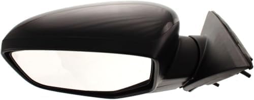 Front Power Mirror Manual Folding Non-heated Primed Plastic Left Driver Side for 2008-2012 Honda Accord