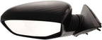 Front Power Mirror Manual Folding Non-heated Primed Plastic Left Driver Side for 2008-2012 Honda Accord