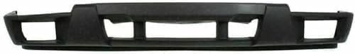 4-Piece Front Bumper Kit: Chrome Bumper with Brackets, Textured Lower Valance & Fog Light (Left & Right) for 2004-2012 GMC Canyon, 2004-2012 Chevrolet Colorado & More