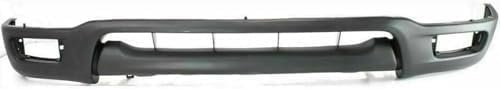 3-Piece Front Bumper Kit: Chrome Bumper Steel, Upper Filler & Primed Lower Valance Panel for 2001-2004 Toyota Tacoma
