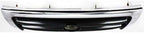 Front Grille Chrome Shell/painted Dark Argent Insert for 1997-2000 Toyota Tacoma