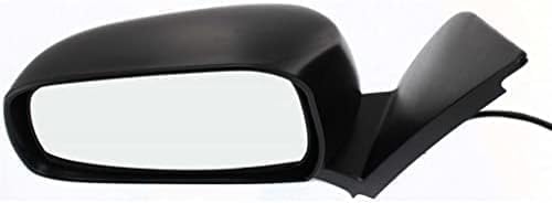 Front Power Mirror Manual Folding Non-heated Textured Plastic Left Driver Side for 2005-2021 Nissan Frontier, 2005-2012 Pathfinder & More